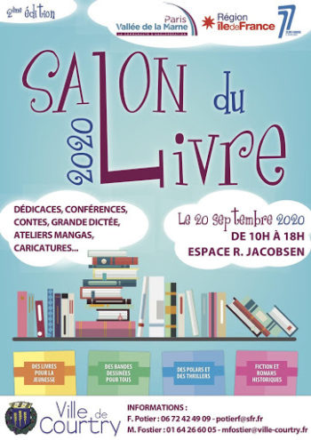 Luc-Michel Fouassier en dédicace au salon du livre de Courtry